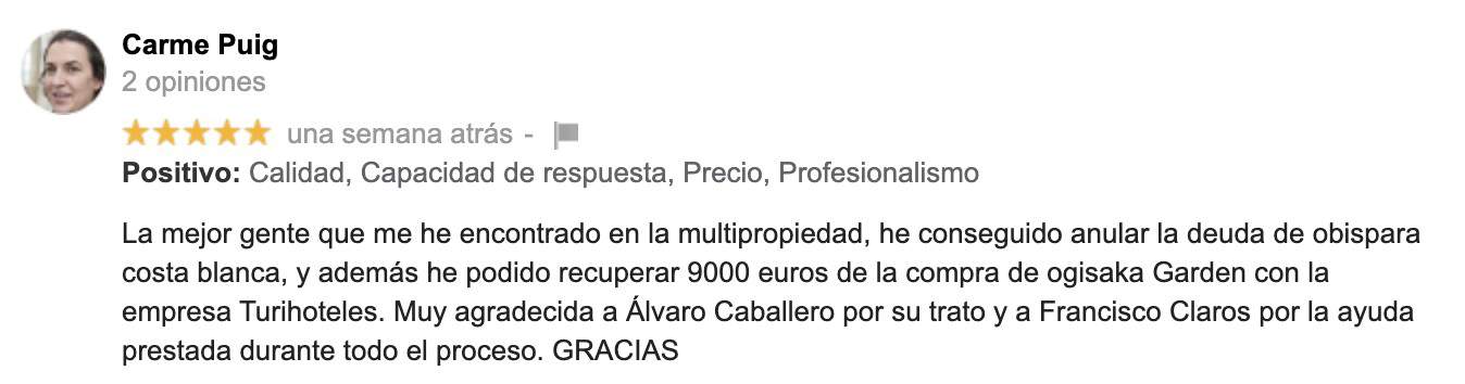 Opinión de Carme