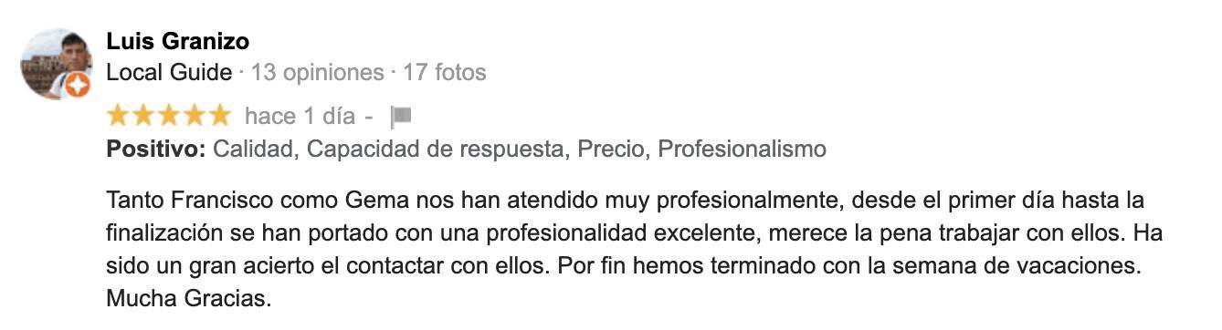 Opinión de Luis