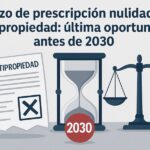 Plazo de prescripción en la nulidad de contratos de multipropiedad: 2030 es la fecha límite